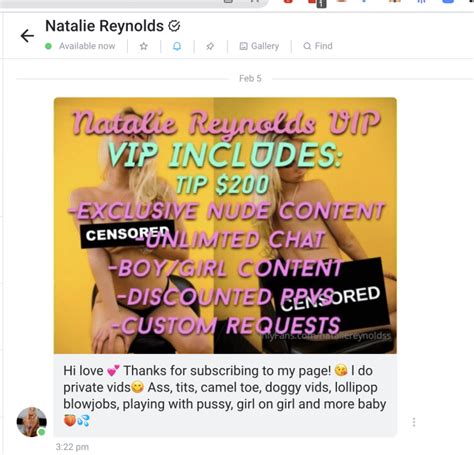 Natalie Reynolds Onlyfans Leaked – New Masturbate